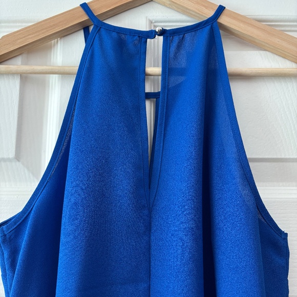 Guess Halter Neck Blouse - Blue Size XS - Picture 5 of 8